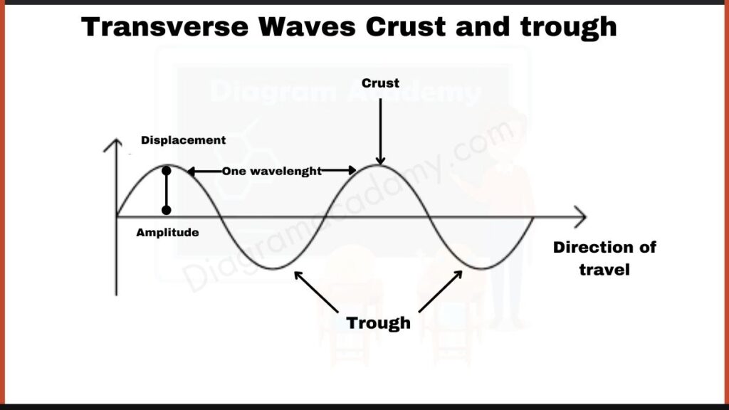 Image showing Transverse Waves Crust and trough